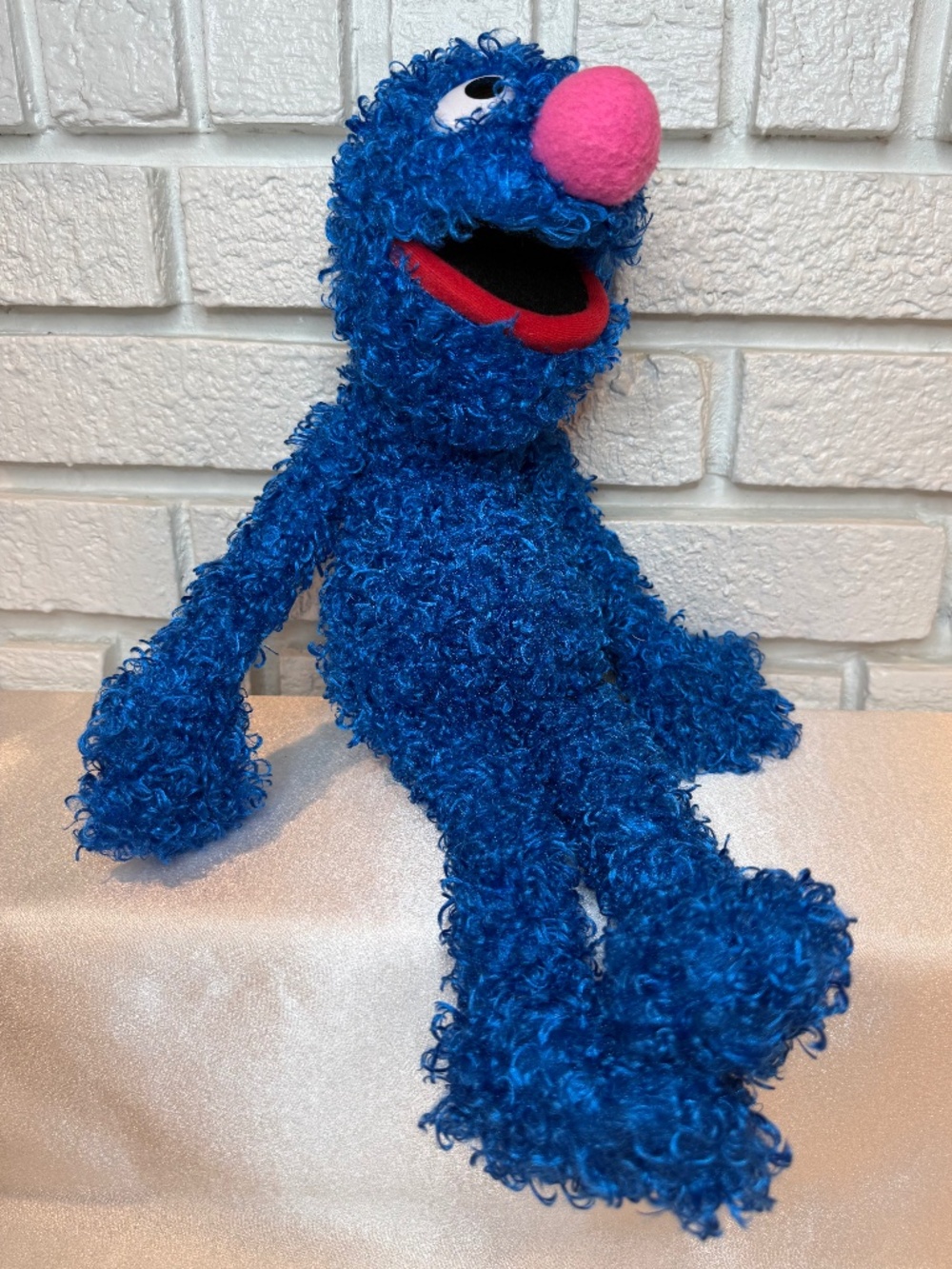 Fisher Price Sesame Street Grover Plush with Shaggy Fur